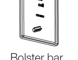 Eurocell Bolster Bar End Cap ( CRS8212 )